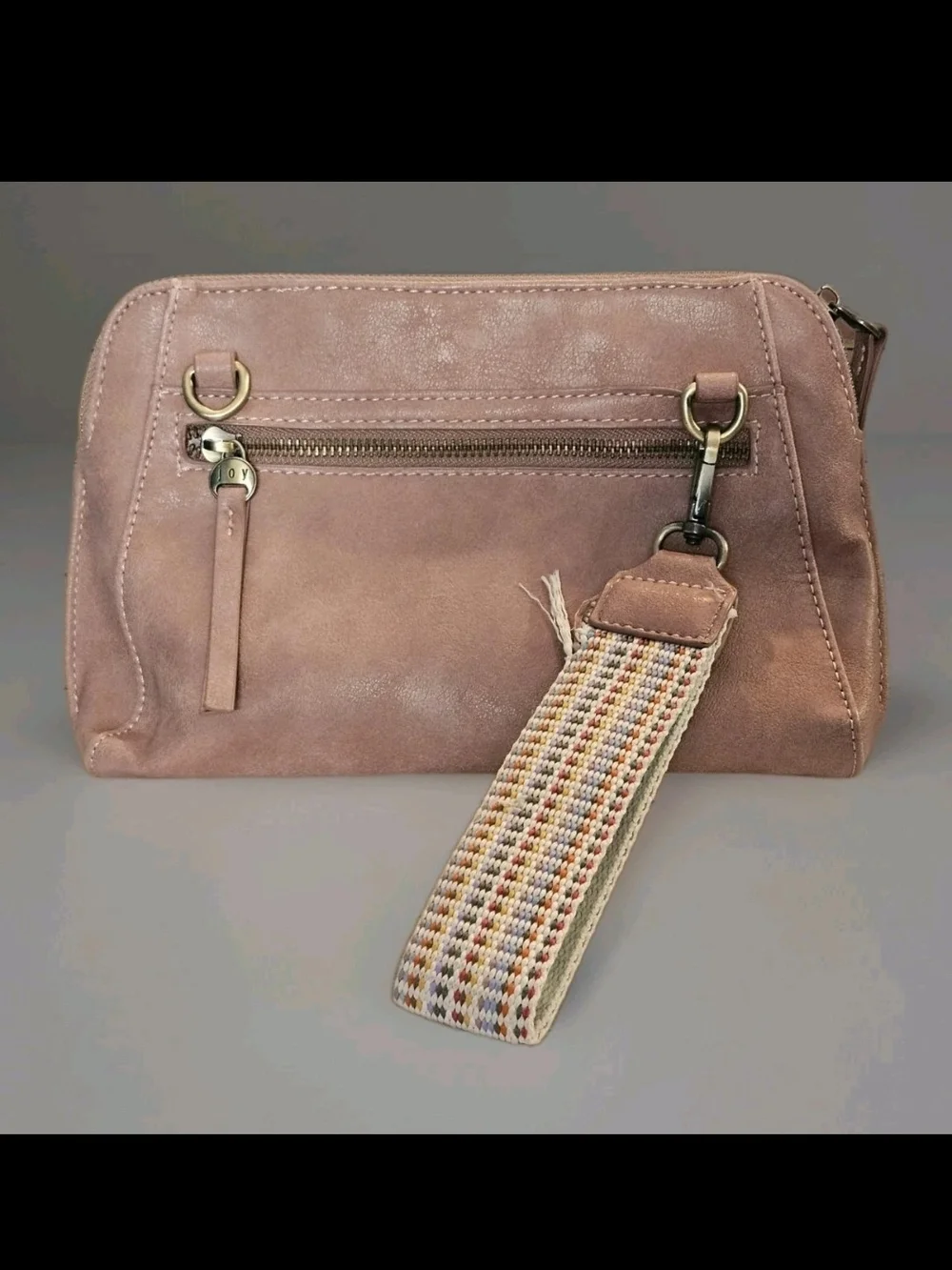 JOY Susan Crossbody Wristlet GIGI Mauve Pink